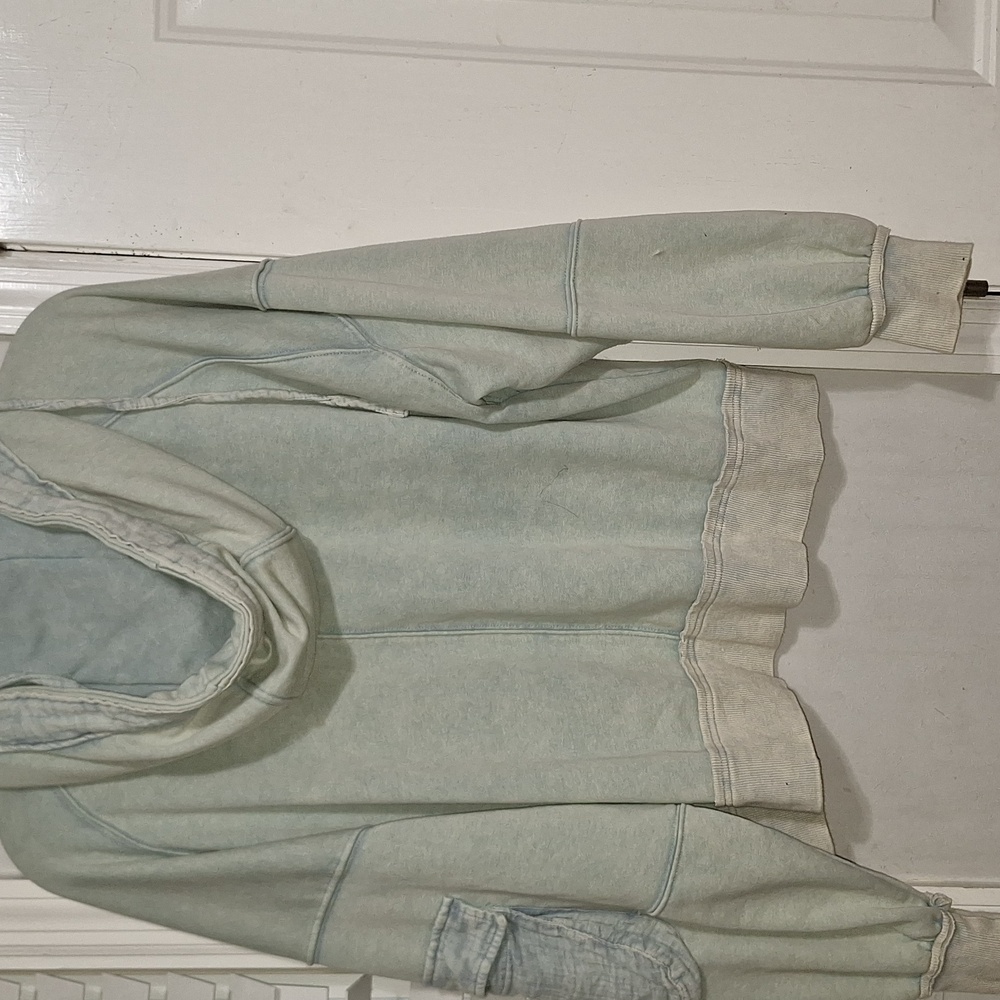 Oli & Hali Sweatshirt Dolman Denim Jacket Small - Picture 4 of 5